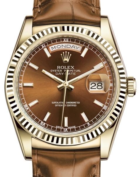 best leather strap for rolex day date|Rolex Day-Date president.